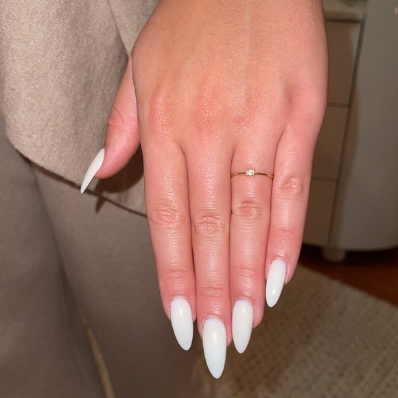 Mejuri Baguette Stacker Ring - Picture 4 of 5